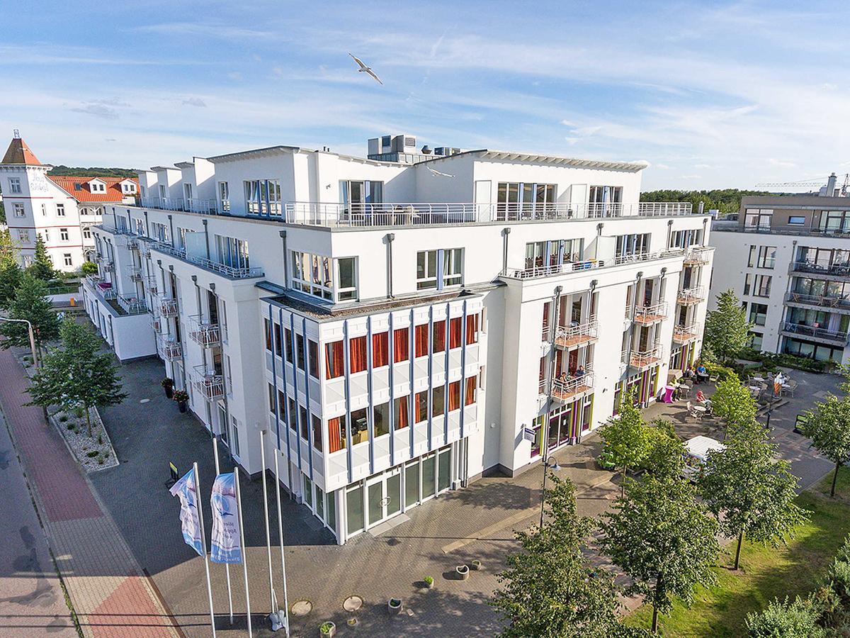 Residenz Bel Vital In Binz - Wg21 Mit Balkon Und Seitlichem Meerblick Buitenkant foto