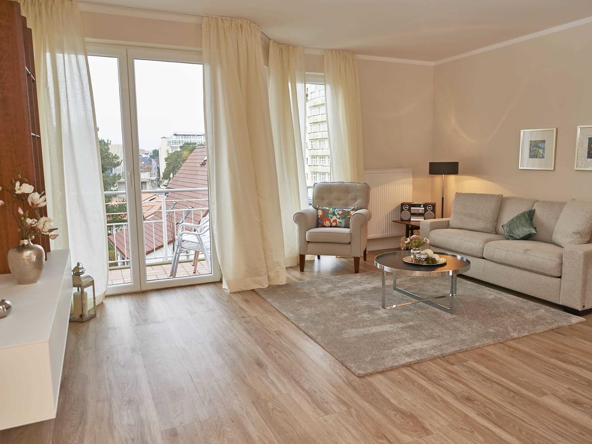 Residenz Bel Vital In Binz - Wg21 Mit Balkon Und Seitlichem Meerblick Buitenkant foto